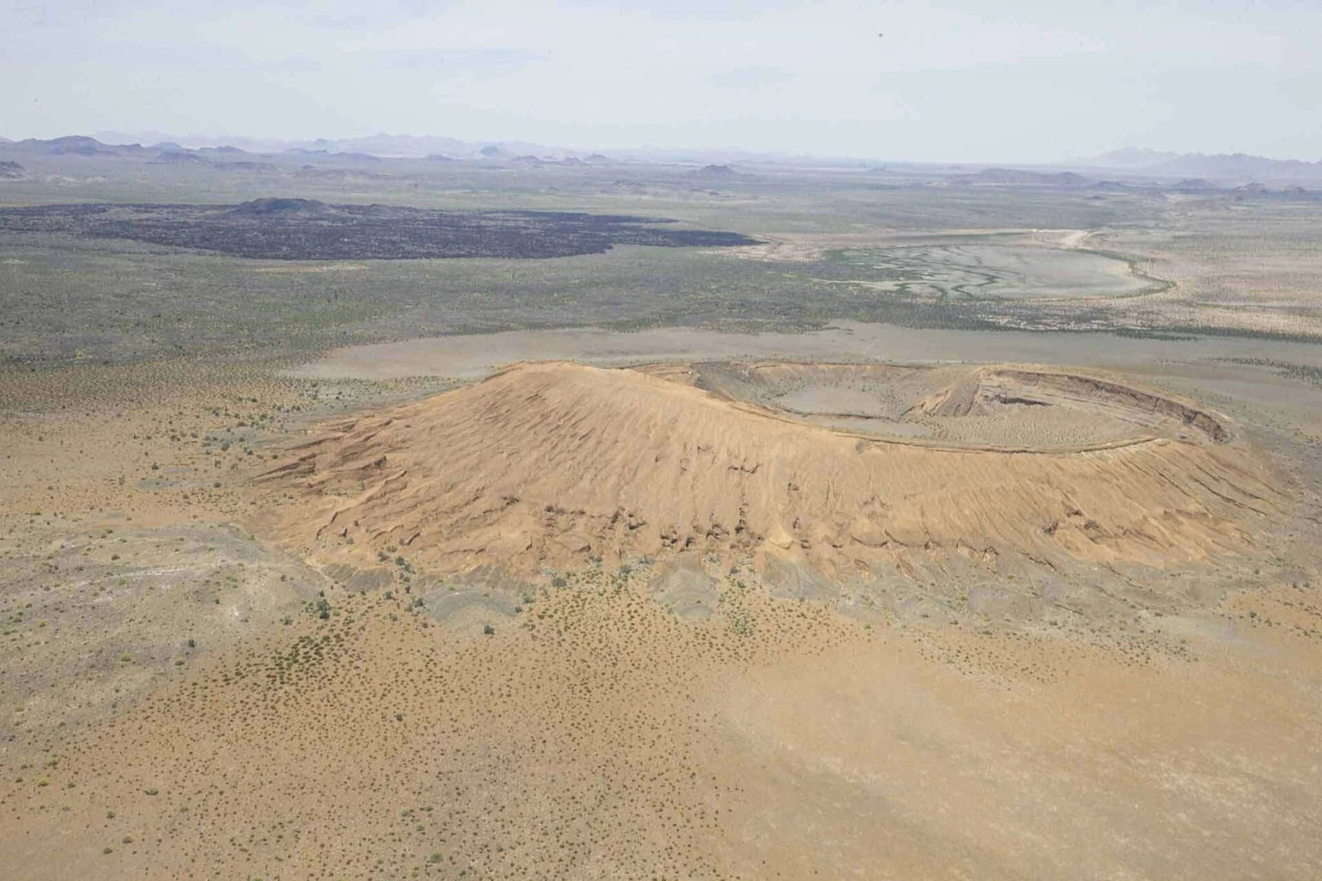 Dunas activas del Gran Desierto de Altar en Sonora.