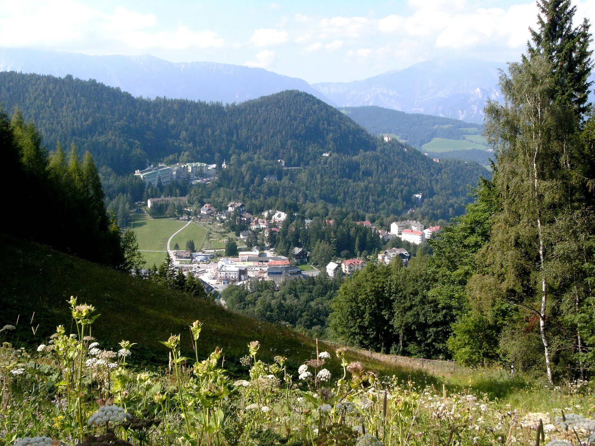 Estación de Semmering, punto de partida para conocer la línea ferroviaria histórica.