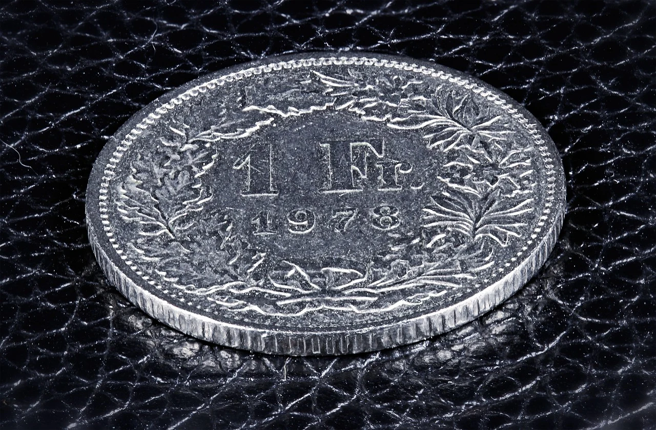 Billetes de francos suizos como ilustración de la moneda indicada para Liechtenstein.