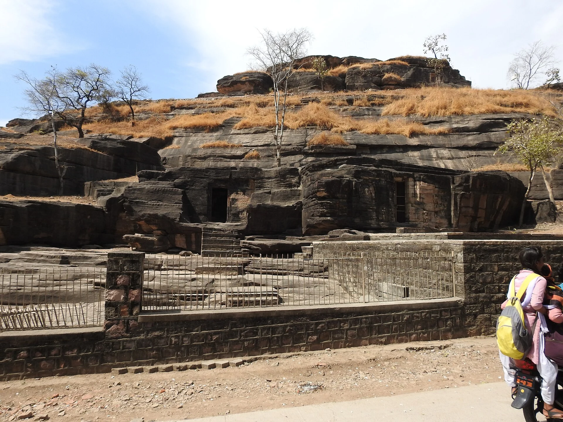Relieve de Varáha tallado en las cuevas de Udayagiri, cerca de Vidisha.