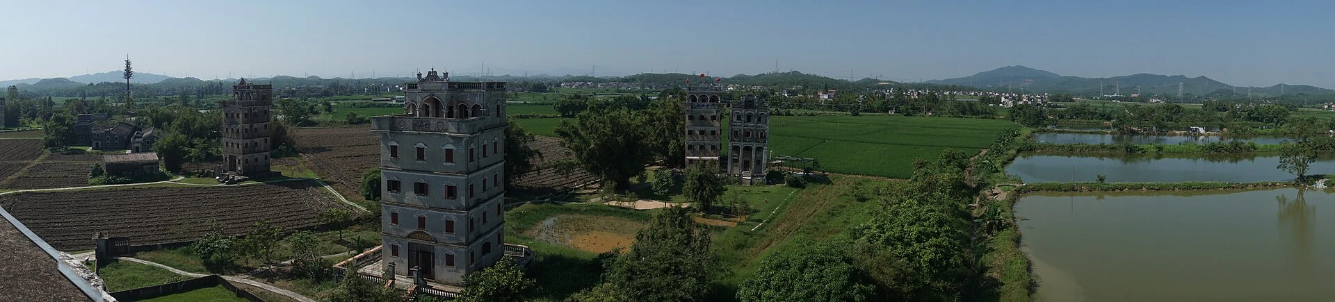 Scegliere i villaggi e le torri diaolou da visitare a Kaiping