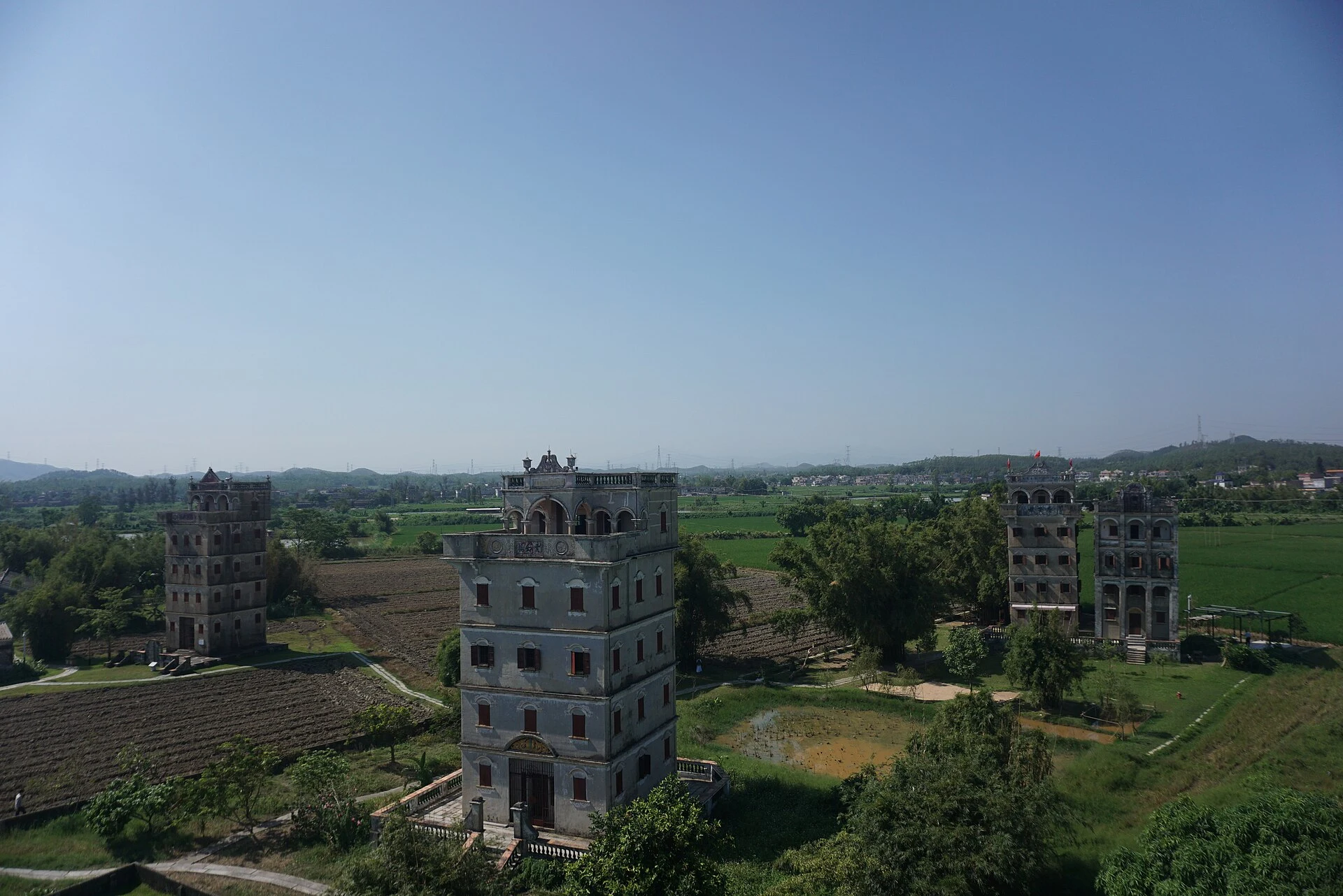 Scegliere i villaggi e le torri diaolou da visitare a Kaiping