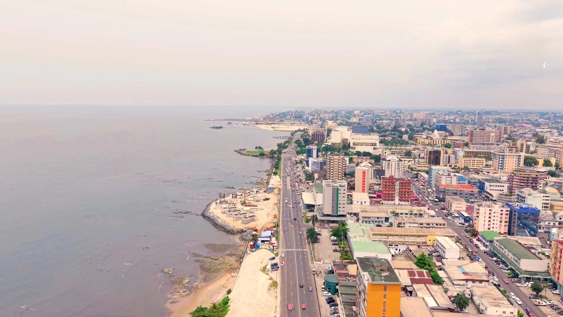 Vista urbana de Libreville, capital de Gabón.