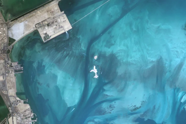 Costa insular genérica del golfo, sin identificar un lugar concreto.