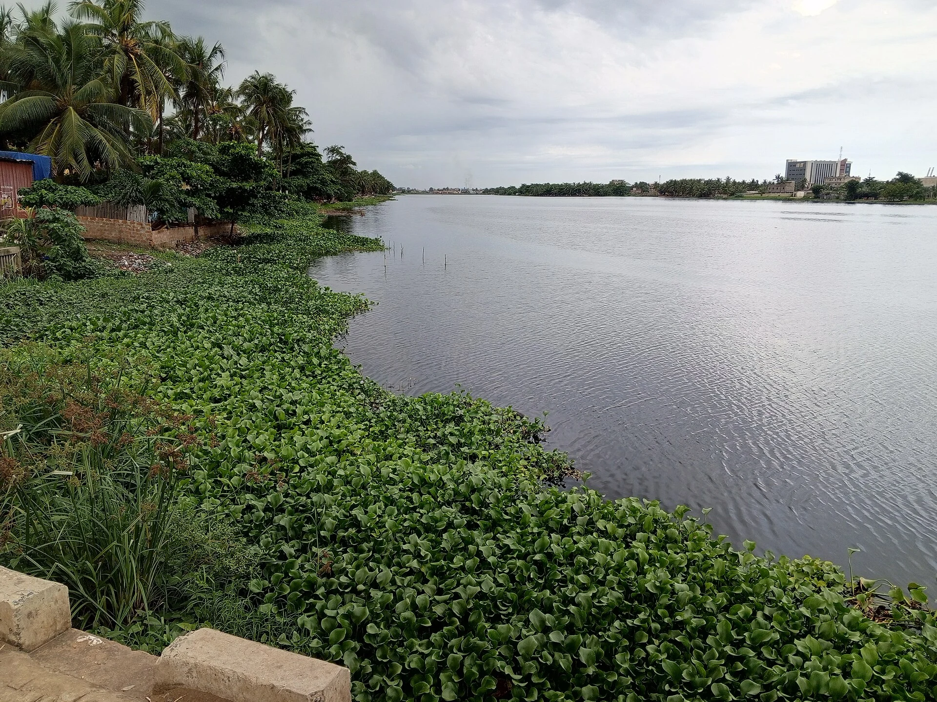 Vista urbana contemporánea de Lomé, capital de Togo.