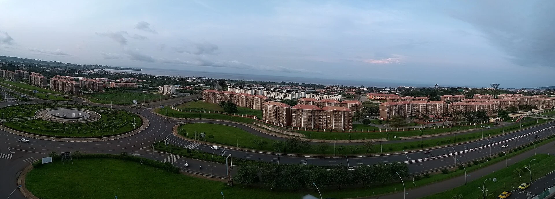 Vista urbana de Malabo, capital de Guinea Ecuatorial.