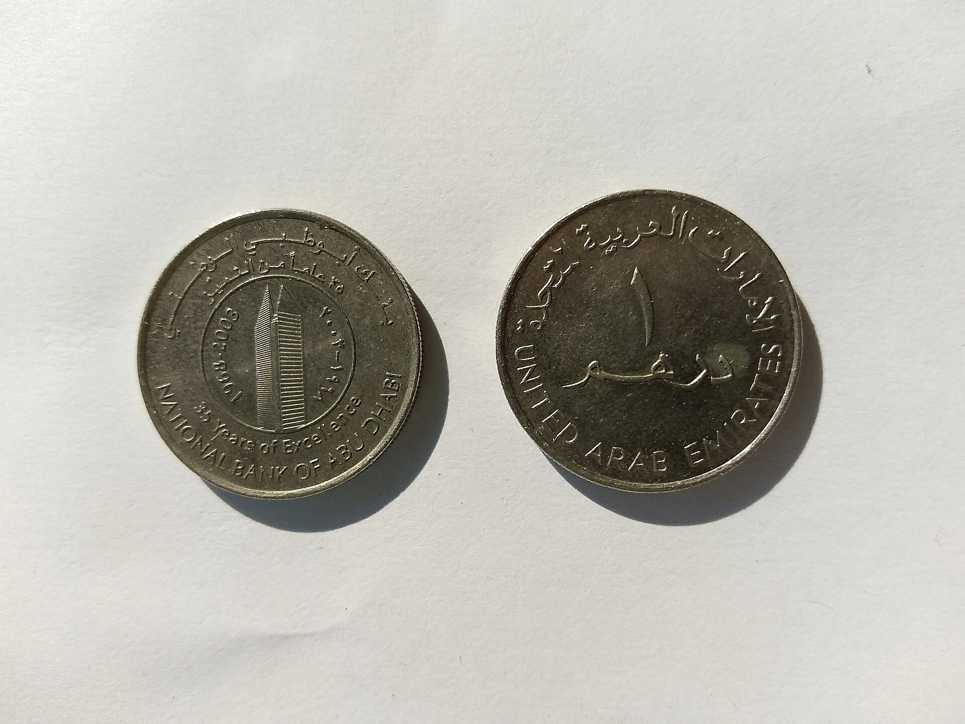Dirham de los Emiratos Árabes Unidos como referencia monetaria