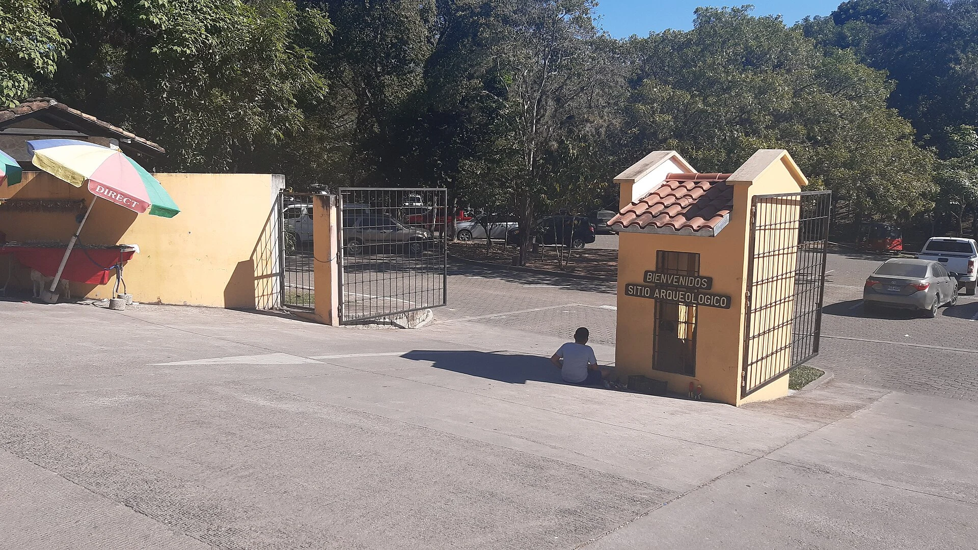 Plaza monumental del Parque Arqueológico Copán, Honduras.