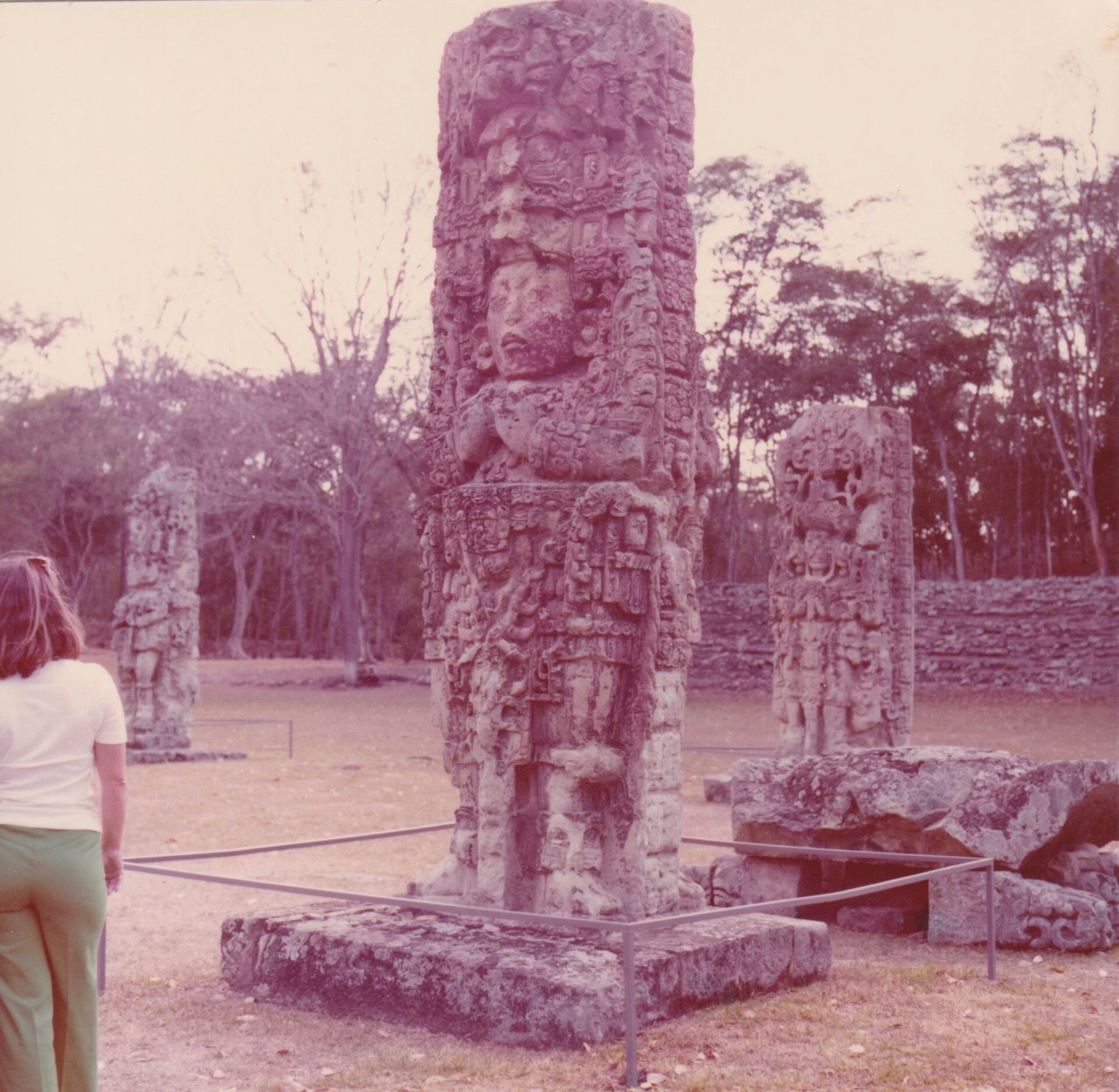 Réplica de Rosalila en el Museo de Escultura de Copán.