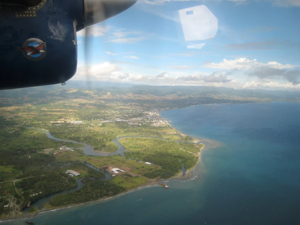 Vista urbana de Honiara, capital de las Islas Salomón.