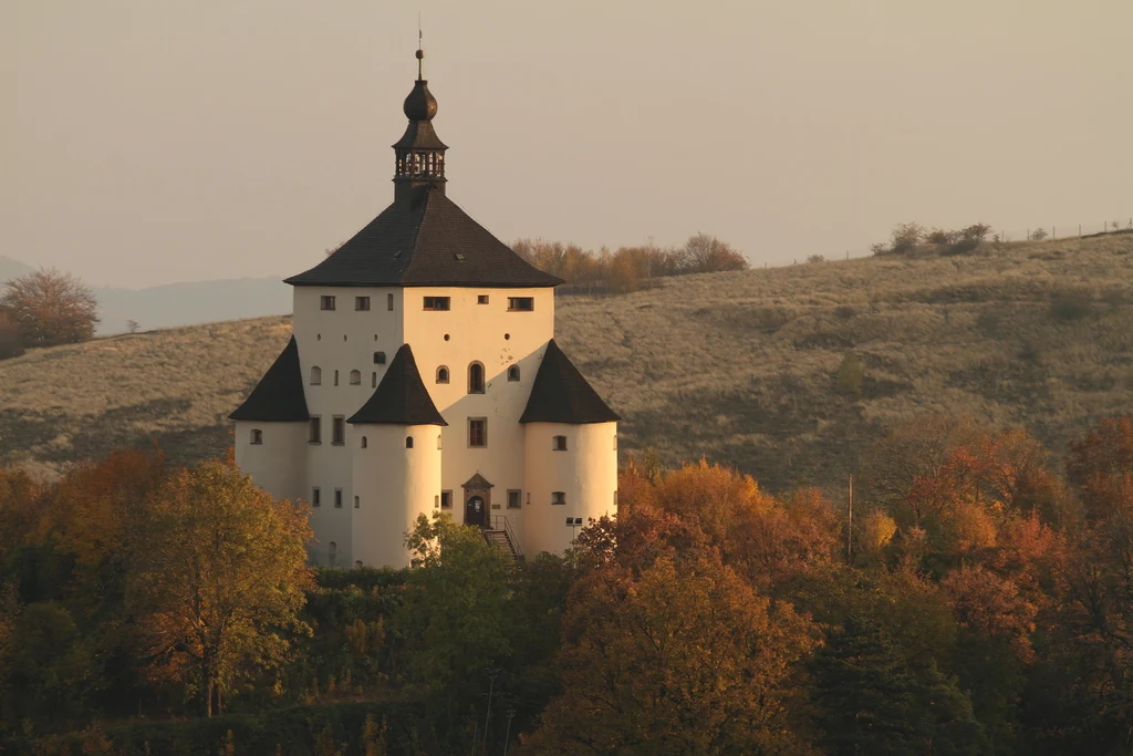 Instalaciones del Museo Minero Eslovaco al aire libre en Banská Štiavnica.