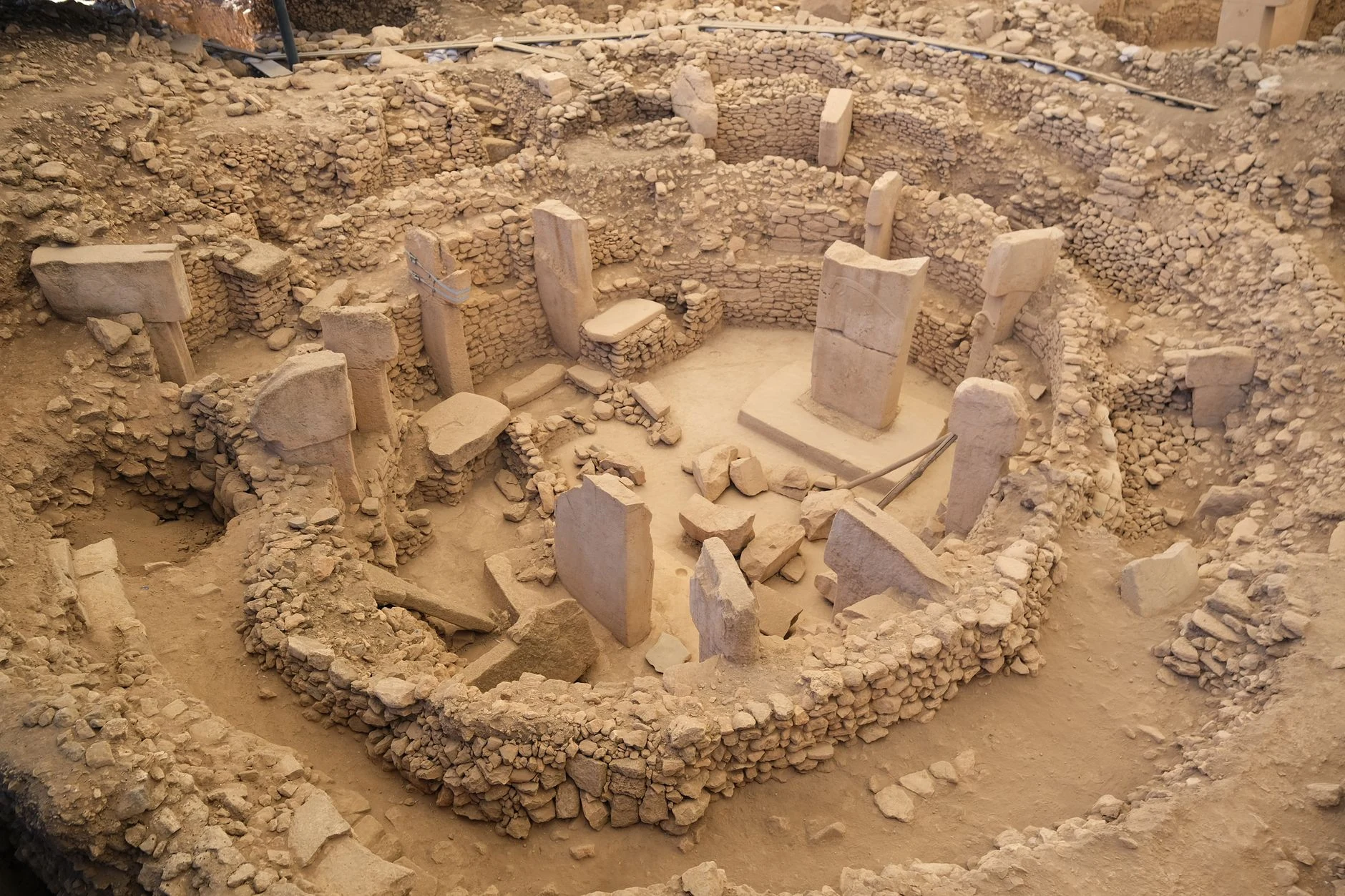 Exposición dedicada a Göbekli Tepe en el Museo de Arqueología de Şanlıurfa.