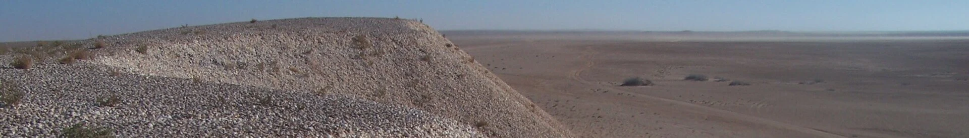 Llanuras de marea y dunas en el Parque Nacional del Banc d’Arguin.