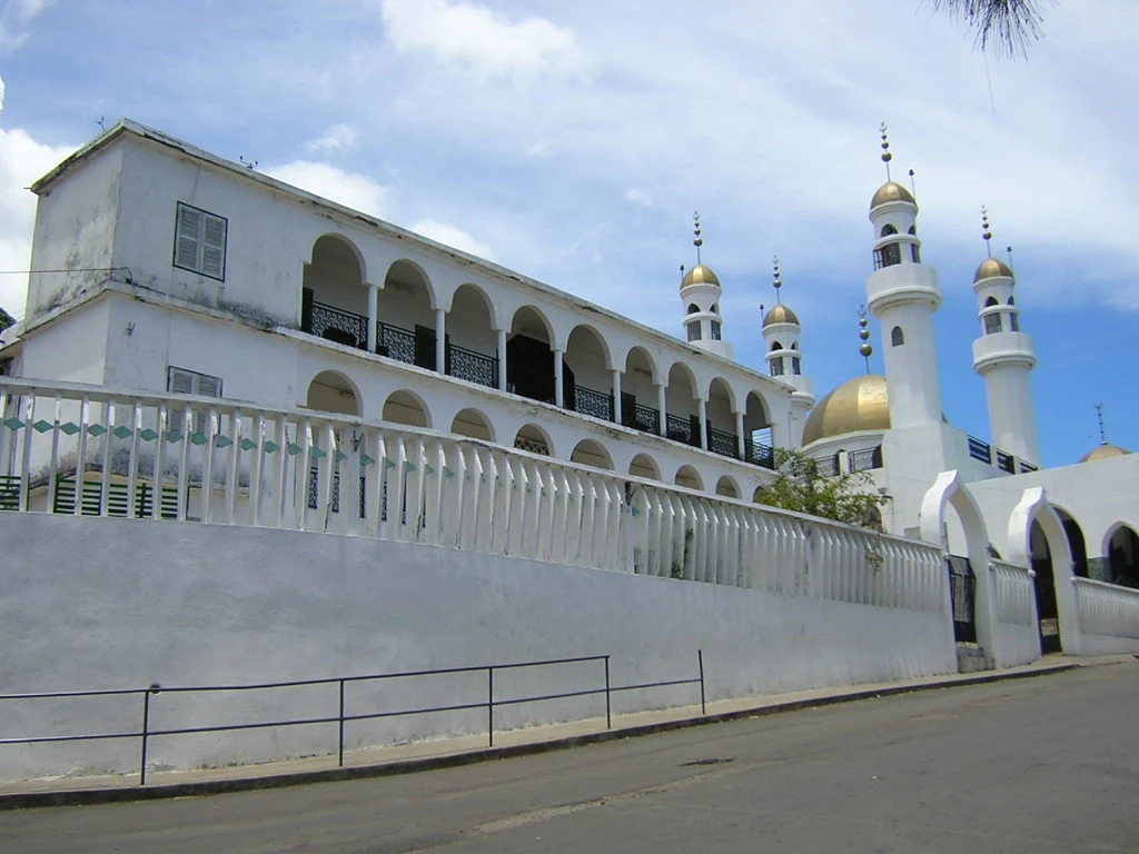 Vista urbana de Moroni, capital de Comoras, en Gran Comora.